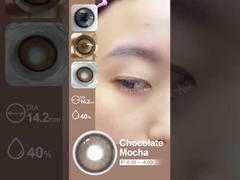 Chocolate Mocha contact lenses for dark eyes