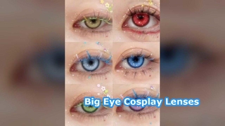 Koi Cosplay Halloween 14.5mm Color Contact Lenses MillCReeK Pink Purple Silver Green Blue