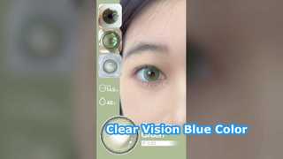 Mill Creek New Arrivals 14.5mm Korean Soft Cosmetic Contact Lenses Yearly Use Three Tone 40% Water C