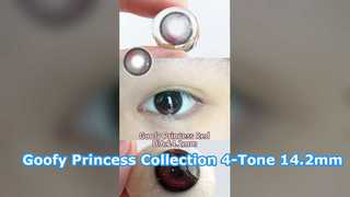 Goofy Princess Collection 4-Tone 14.2mm Fantasy Colored Contact Lenses