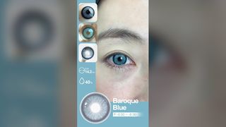 Baroque Blue 14.2mm Diameter 